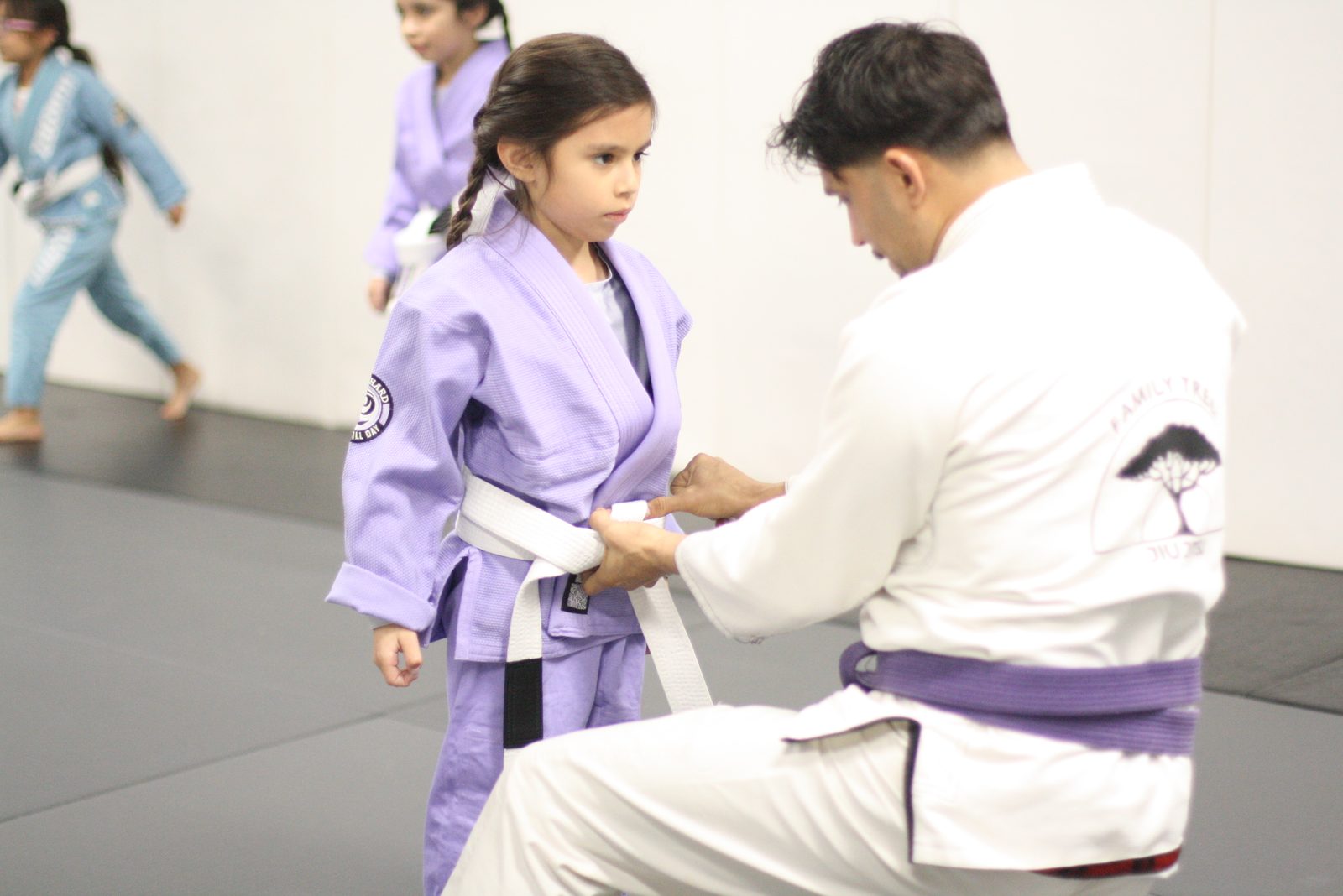 Rolling live on the mats